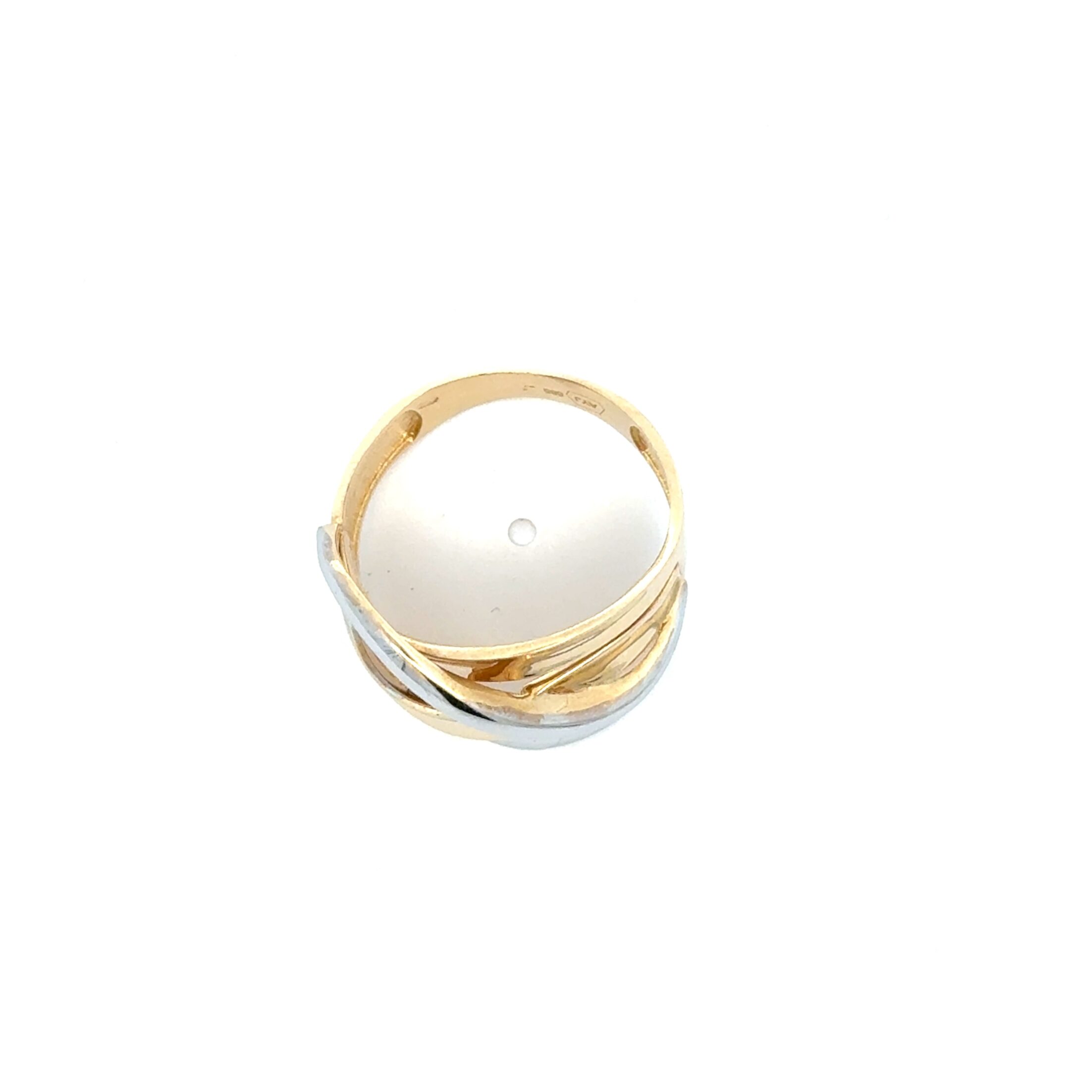 Zlatý prsten 585/1000, Hmotnost: 4,38g, Vel:55 RIN4V55H4/38M35 - Image 2